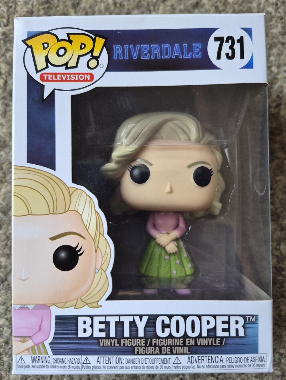Funko Pop Vinyl Figure - Riverdale, Betty Cooper - Television Edition (#731)